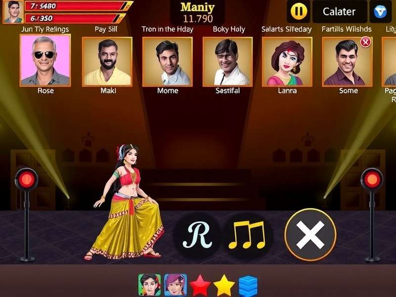Bollywood Rhythms multiplayer mode
